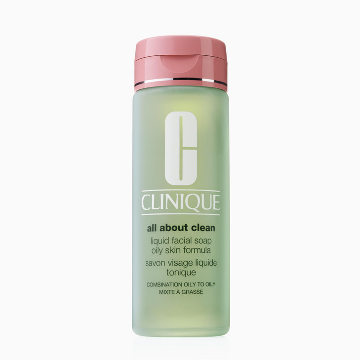 Clinique 3Step All About Clean Liquid Facial Cleanser Soap Face Wash For Oily Skin Types 3 4 67 Fl Oz