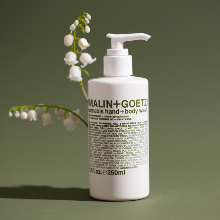 MALINGOETZ Hand Body Wash Gentle Foaming Cleanser with Botanical Extracts and Amino Acids Hydrating pHBalanced Unisex Sc