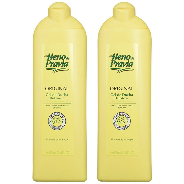 Heno de Pravia Shower Gel 225 Oz 2PACK Original
