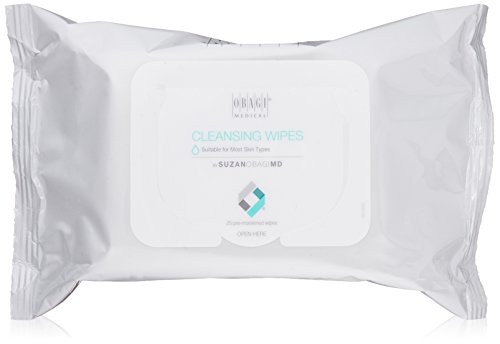 Obagi Medical On the Go Cleansing and Makeup Removing Wipes 25 count