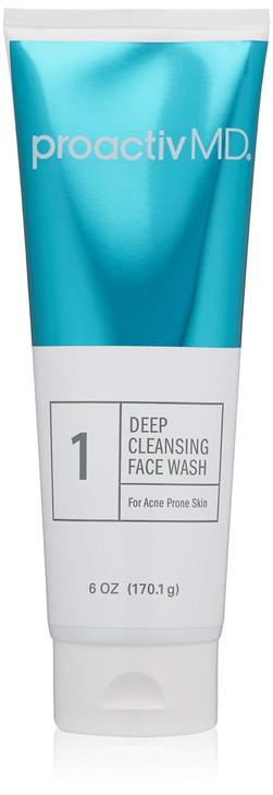 Proactiv MD Exfoliating Face Wash Gentle and Hydrating Facial Cleanser and Acne Treatment for Sensitive Skin 6 Oz Clear