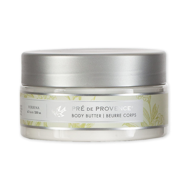 Pre de Provence Collection Shea Butter Enriched Body Butter Soothing Hydrating Emollient Cream Body Moisturizer for Wome