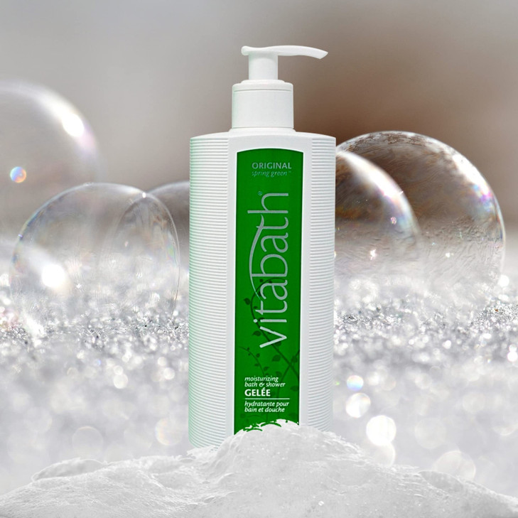 Vitabath Original Spring Green Moisturizing Bath Shower Gel Wash Intoxicating Botanical Skin Rejuvenation Hydrating Dry