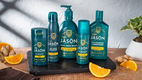 Jason Mens Refreshing 2in1 Face Body Wash 16 oz
