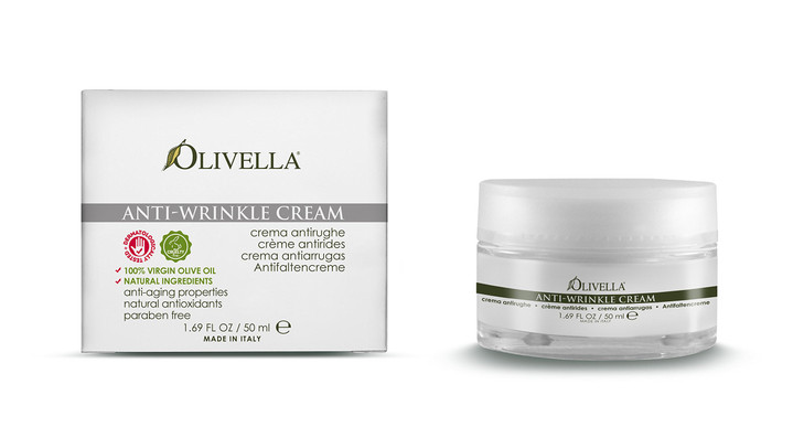 Olivella AntiWrinkle Cream Olive 169 Fluid Ounce 207125
