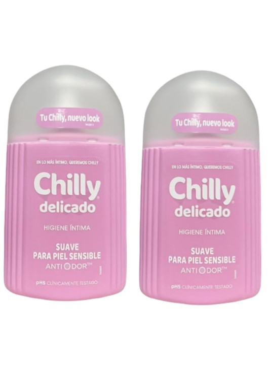 ChillyFormula Lenitiva Lenitive Formula Delicate Intimate Cleanser 676 Fluid Ounce 200ml Package Pack of 2 Italian Impor