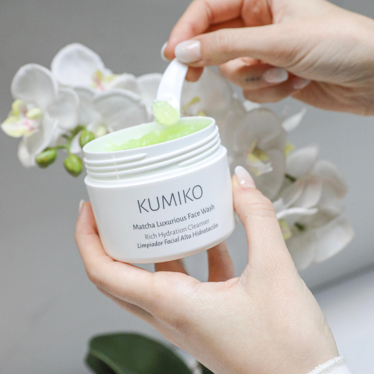 KUMIKO Matcha Hydrating Cleanser A Gentle Daily Facial Cleansing Solution Cleanses Skin Removes Impurities and Maintains