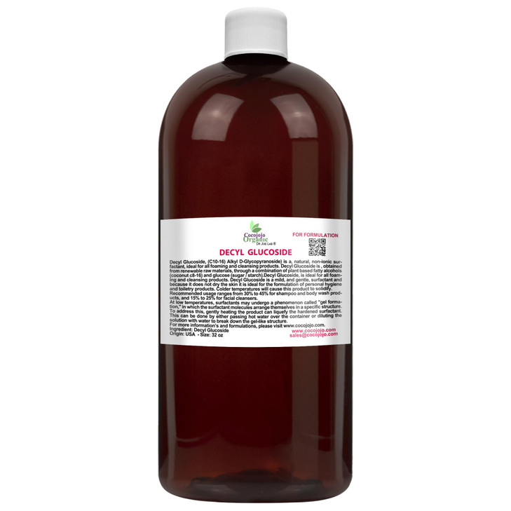 Dr Joe Lab Decyl Glucoside Natural Surfactant Surfactants for Soap Making Lauryl Glucoside DIY Shower Gel Skin Care Body