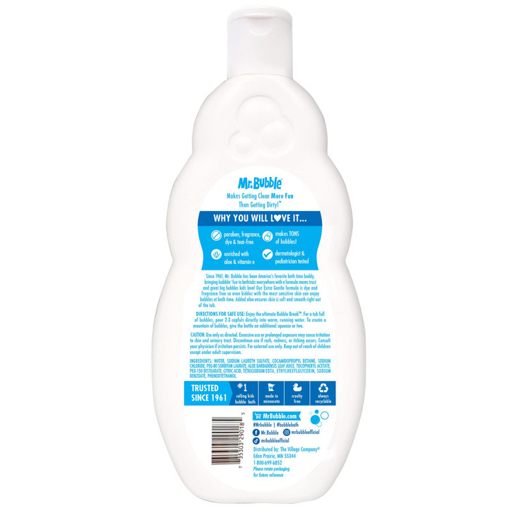Mr Bubble Bath Extra Gentle Pack of 4