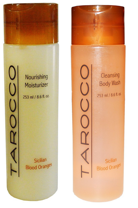 Baronessa Cali Tarocco Skin Care Set Sicilian Blood Oranges Nourishing Moisturizer Body Lotion Cleansing Body Wash 86 Ou