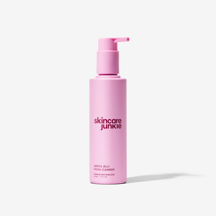 Skincare Junkie Jelly Facial Cleanser Purifying Gel Cleanser for Normal to Oily Skin with Hyaluronic Acid Ceramides Niac