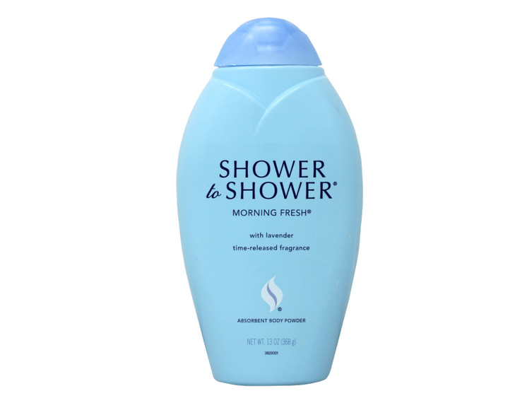 Shower to Shower Absorbent Body Powder Morning Fresh with Lavender 13Ounce Bottles Pack of 4