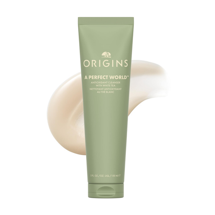 Origins A Perfect World Antioxidant Cleanser For Dry and Combination Skin With White Tea Glycerin 5 Fl Oz