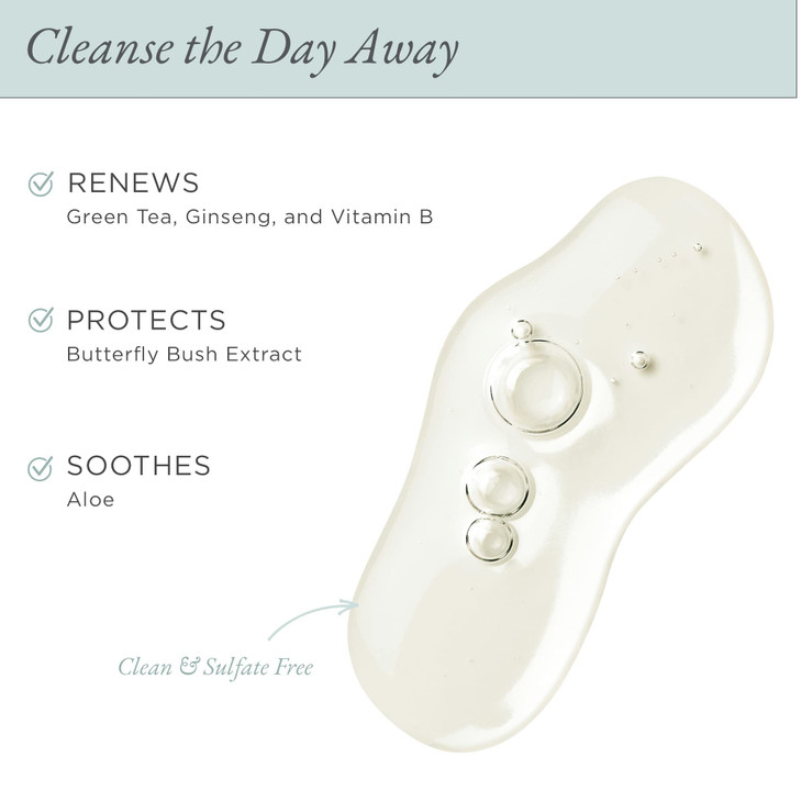 PR MINERALS Forever Clean Gentle Facial Cleanser SulfateFree Makeup Remover VeganFriendly Formula Green Tea Aloe Vera