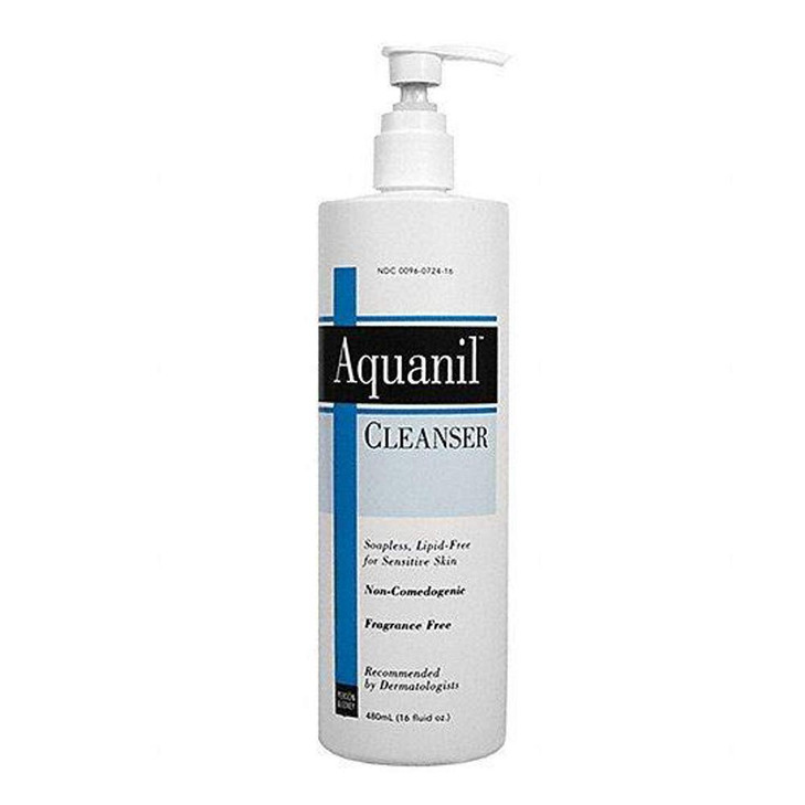 Aquanil Cleanser Gentle Soapless LipidFree 16 oz Pack of 2