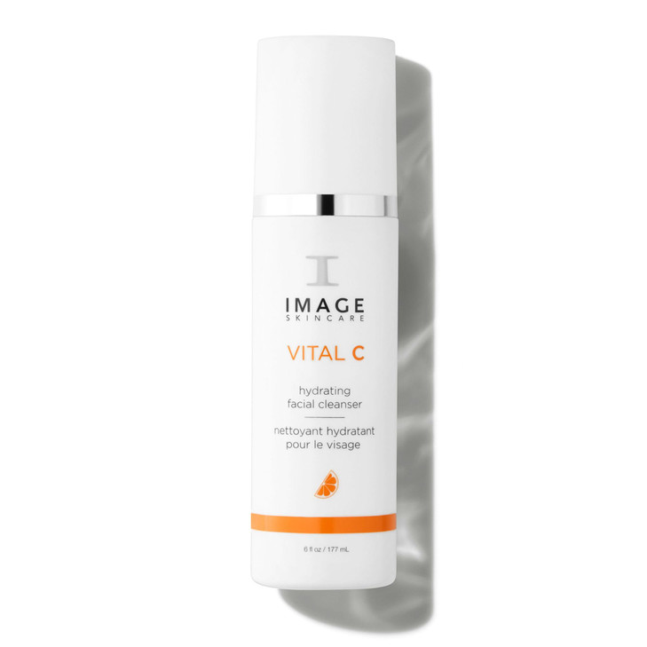 IMAGE Skincare VITAL C Hydrating Facial Cleanser Gentle Face Wash with Vitamin C E and A 6 fl oz