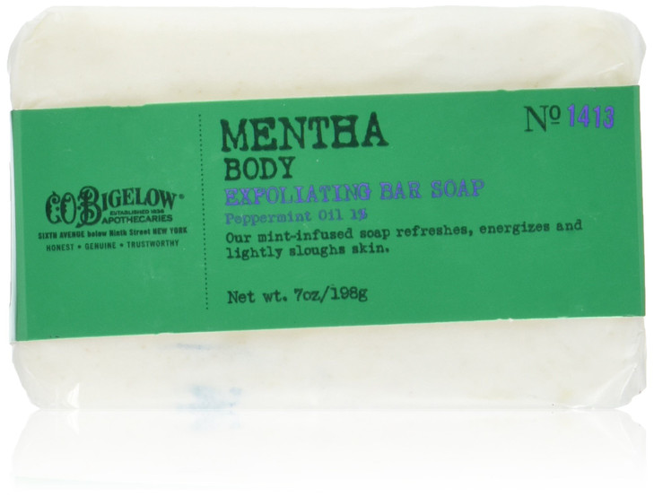 CO Bigelow Mentha Body Exfoliating Bar Soap 70 oz
