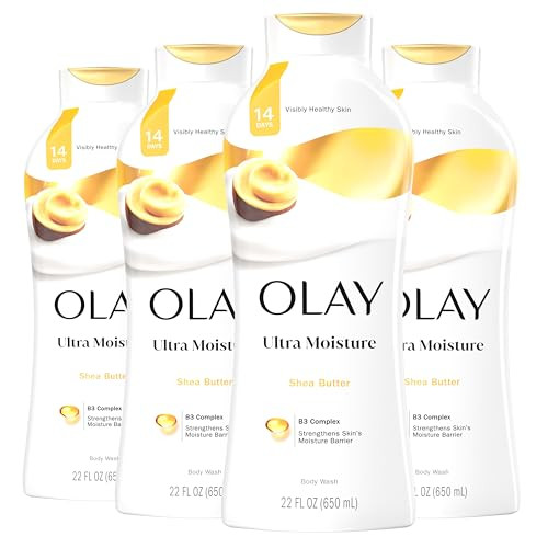 Olay Body Wash for Women Ultra Moisture 24hr Moisturizing Hydrating Refreshing B3 Vitamin Complex Free of Parabens Phtha
