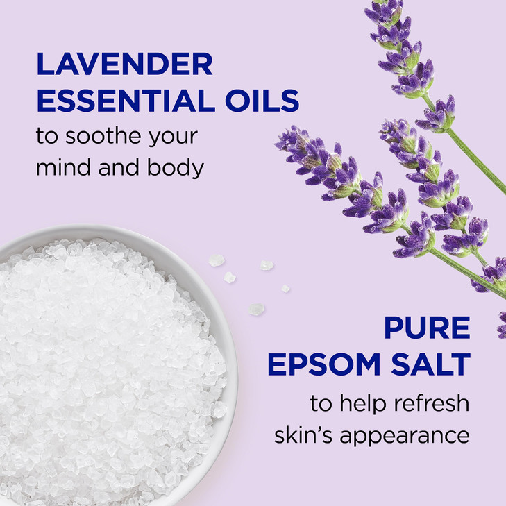 Dr Teals Body Wash with Pure Epsom Salt Soothe Sleep with Lavender 24 fl oz Pack of 4