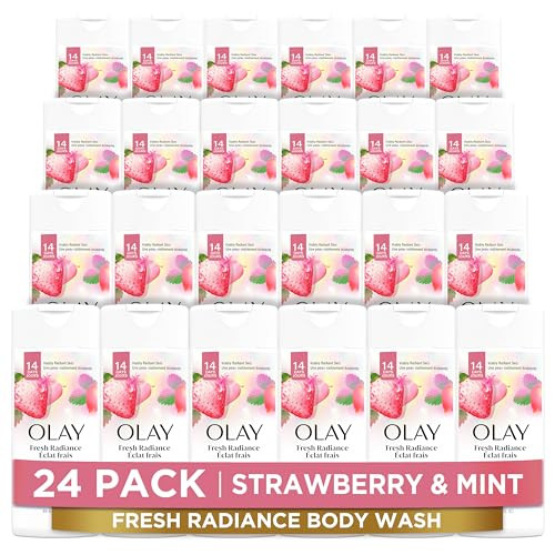 Olay Body Wash for Women Fresh Radiance Refreshing Renewing Made with Plant Based Cleansers B3 Botanical Complex For All