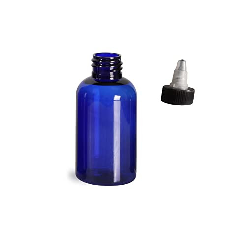 WM (Bulk Pack of 6) 4oz Amber Cosmo Reusable Empty Plastic Bottles with Twist Open Yorker Cap | Treatment Pump  Oils, Juice, Moisturizer, Shampoo, S