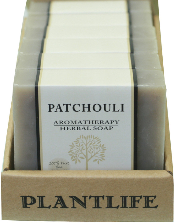 Plantlife Patchouli 6pack Bar Soap Moisturizing and Soothing Soap for Your Skin Hand Crafted Using PlantBased Ingredient