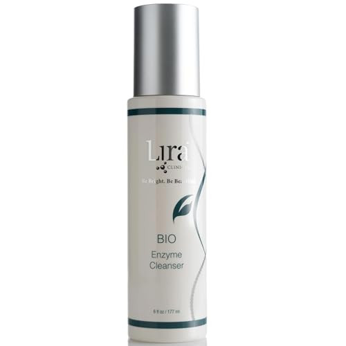 Lira Clinical BIO Enzyme Cleanser for Oily Skin Control Papaya Enzyme Gel Face Wash Hydrophilic Exfoliating Facial Clean