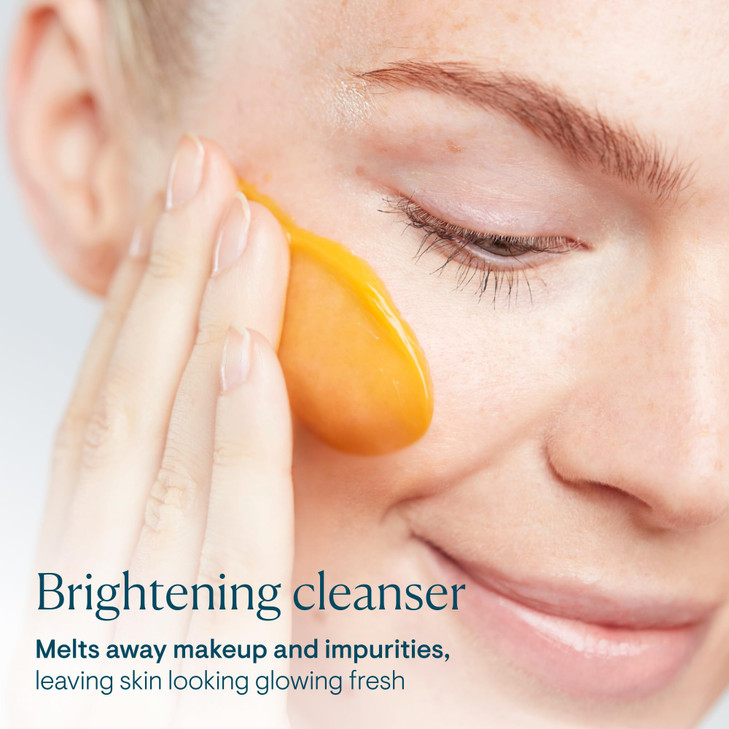ELEMIS Superfood AHA Glow Cleansing Butter Daily Skincare Facial Cleanser to Brighten Nourish Hydrate Skin Facial Mask B