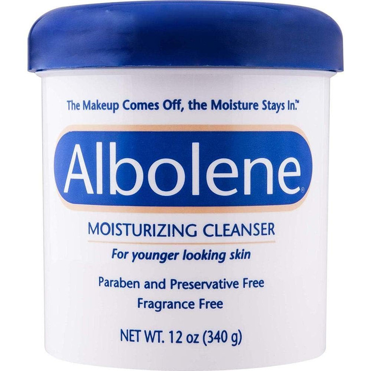 Albolene Moisturizing Cleanser Fragrance Free 12 oz Pack of 3