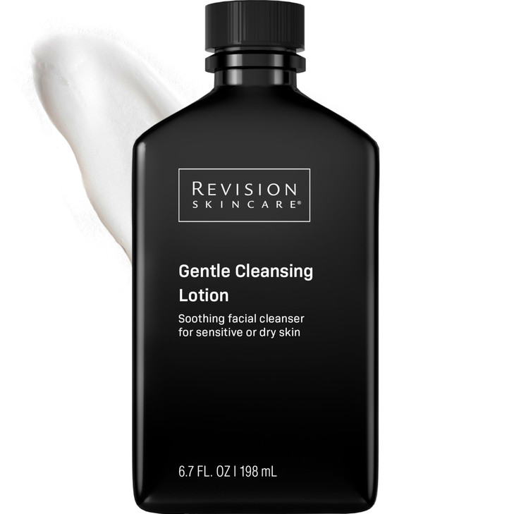Revision Skincare Gentle Cleansing Lotion Soothing Facial Cleanser for Sensitive Skin Fragrance Free 67 fl oz
