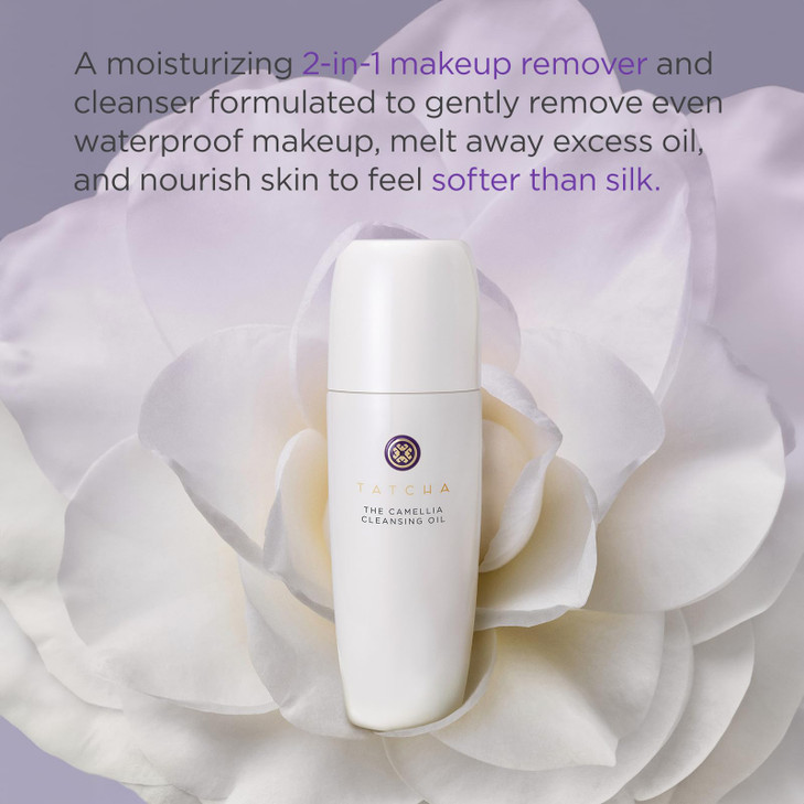 TATCHA Pure One Step Camellia Cleansing Oil 2 in 1 Makeup Remover Oil Face Wash 150 ml 51 oz