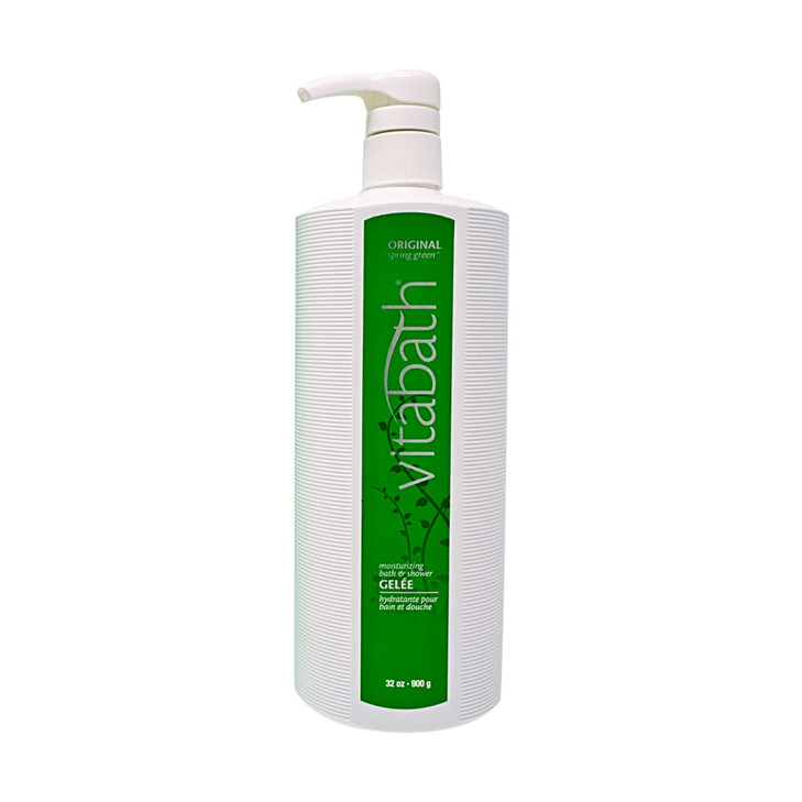 Vitabath Original Spring Green Moisturizing Bath Shower Gel Wash Intoxicating Botanical Skin Rejuvenation Hydrating Dry