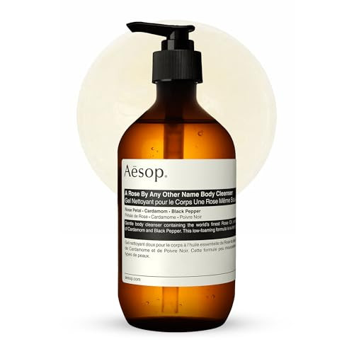 Aesop A Rose By Any Other Name Body Cleanser Gentle Botanical Cleanser with Rose Petal Oil Plant Extracts 500 mL 169 oz