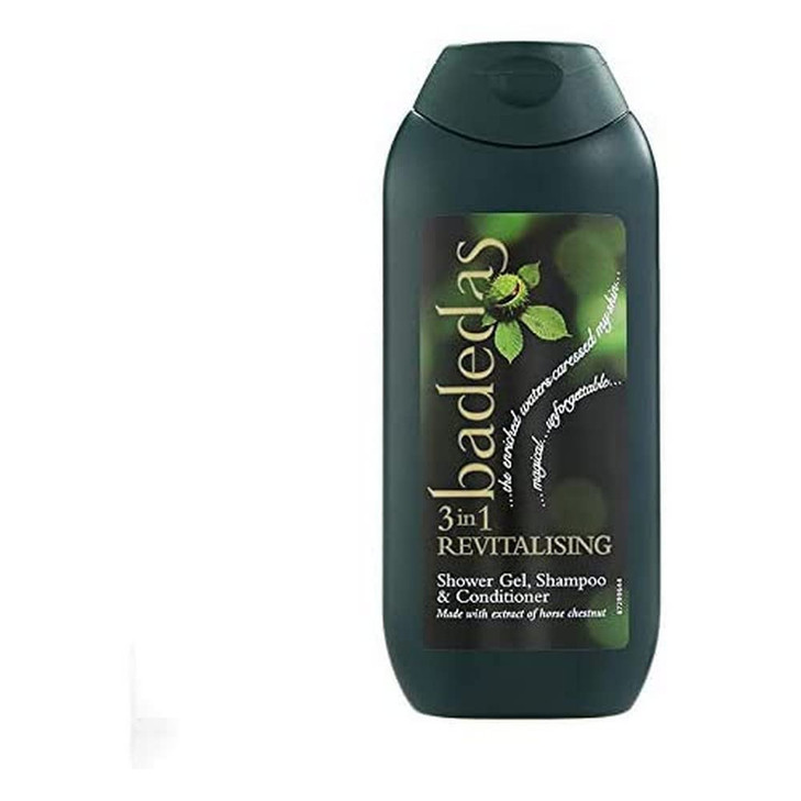 Badedas 3in1 Revitalising Shower Gel Shampoo Condtioner 6x200ml