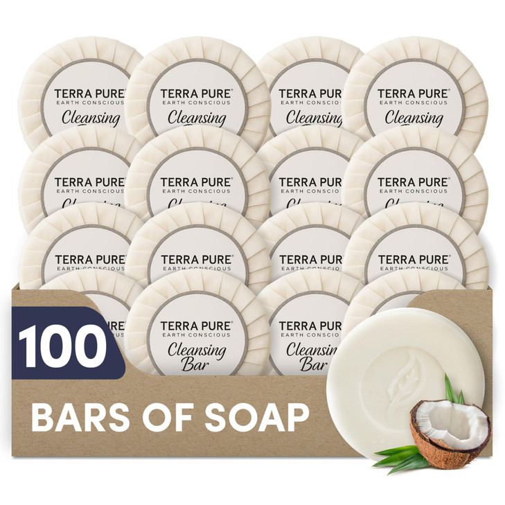Travel Size Hotel Bar Soap 100 Count 06 oz Bars Guest Amenities for Hotels Vacation Rentals Short Term Rentals Paraben F
