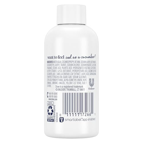Dove Body Wash 24 Count Refreshing Cucumber and Green Tea Refreshes Skin Cleanser That Effectively Washes Away Bacteria