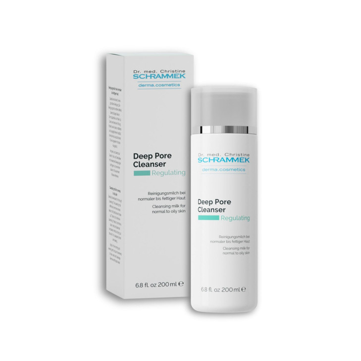 Deep Pore Cleanser 68 fl oz Cleansing Milk for Normal Skin Makeup Removal Face Wash Cleanser No Parabens Skin Care Dr Sc