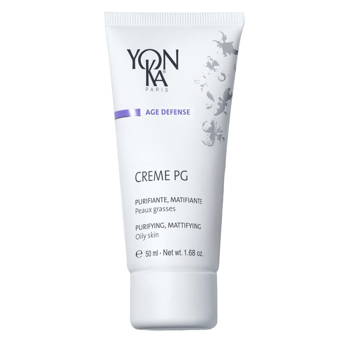 YonKa Creme PG Mattifying Protective Cream for Oily Skin AntiAging Balancing Treatment for Shine and Redness ParabenFree