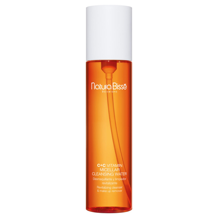 Natura Biss CC Vitamin Micellar Cleansing Water Revitalizing Cleanser Makeup Remover Cleanses Revitalizes Hydrates 7 Oz