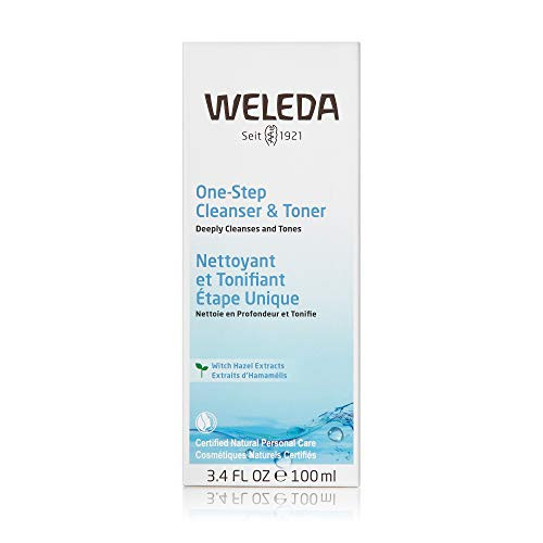 Weleda OneStep Face Cleanser Toner 34 Fl Oz