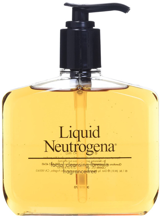 Neutrogena Fragrance Free Liquid Facial Cleansing Formula 8 oz Pump Bottles Pack of 4
