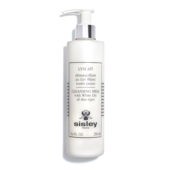 Sisley Paris Lyslait 250 mL Gentle Cleanser Makeup Remover with White Lily Extract All Skin Types