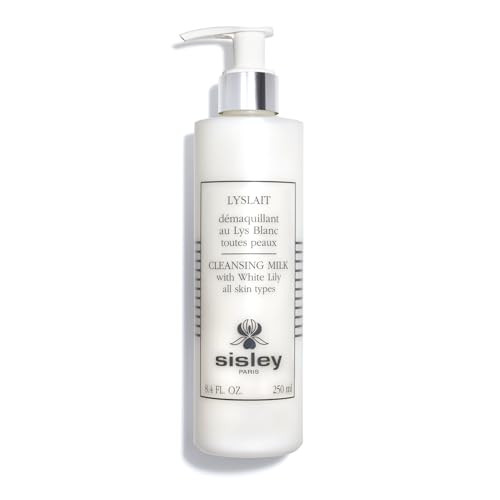 Sisley Paris Lyslait 250 mL Gentle Cleanser Makeup Remover with White Lily Extract All Skin Types