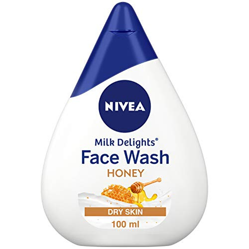 NIVEA Face Wash, Milk Delights Moisturizing Honey(Dry Skin), 100ml online at globaldelivered