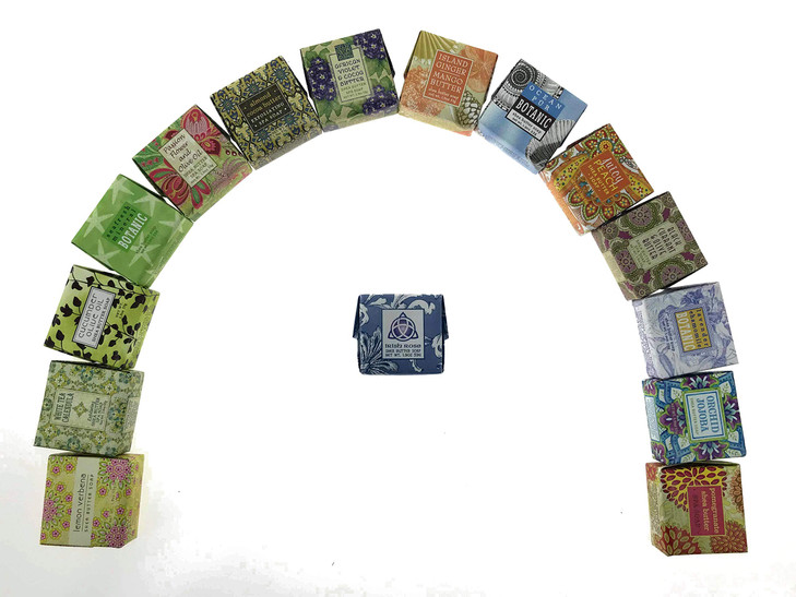 Greenwich Bay Soap Sampler Assorted 15 19 oz Bar Pack Enriched with Shea Butter Essential Oils Natural Extracts Custom P