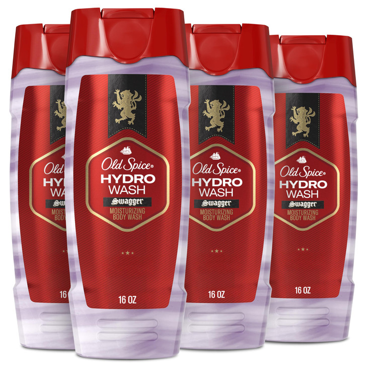 Old Spice Moisturizing Body Wash for Men Hydro Wash 2in1 Long Lasting Scent Deep Hydration 247 Shower Fresh Smoother Swa