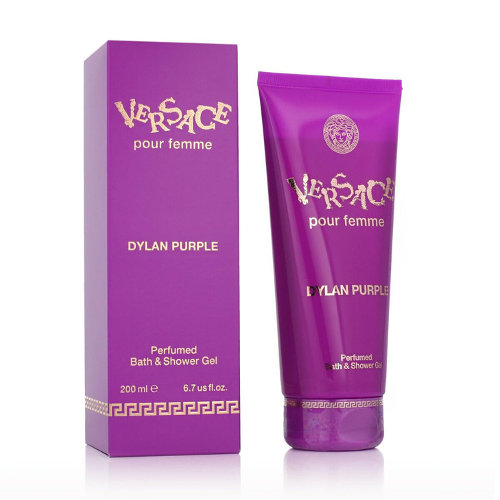 Versace Dylan Purple Perfumed Bath Shower Gel for Women 67 Ounce 200 ml
