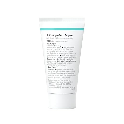 Proactiv Blackhead Dissolving Acne Gel Salicyclic Acid Spot Treatment For Face Unclog Pores and Reduce Blemishes Tea Tre