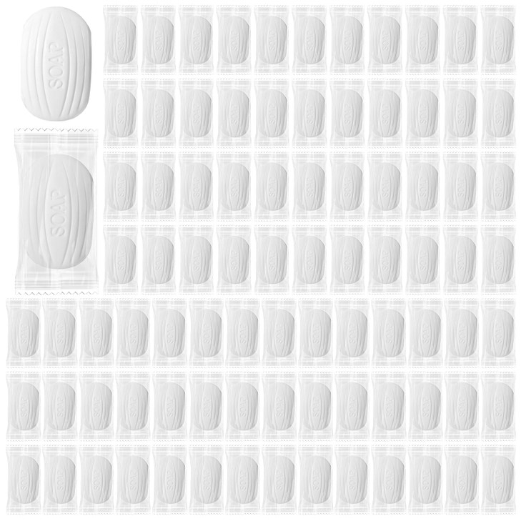 Heigble 200 Pcs 035 oz Mini Bar Soap in Bulk Individually Wrapped for Travel Size Hotel Soap Bars Amenities Toiletries f