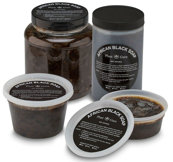 African Black Soap Paste 35 lbs Bulk 100 Raw Pure Natural From Ghana Acne Treatment Aids Against Eczema Psoriasis Dry Sk